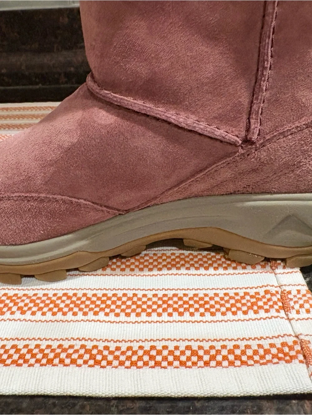 NWOT- Merrell Dusty Rose Suede Ankle Winter Boots